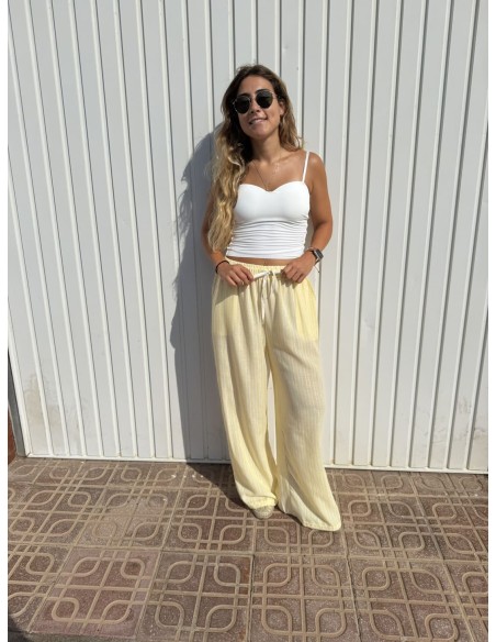 Pantalón Palazzo Rayas