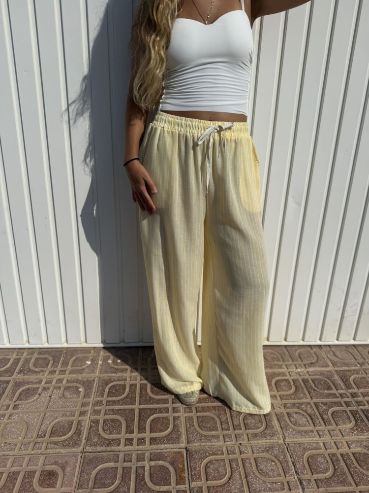 Pantalón Palazzo Rayas