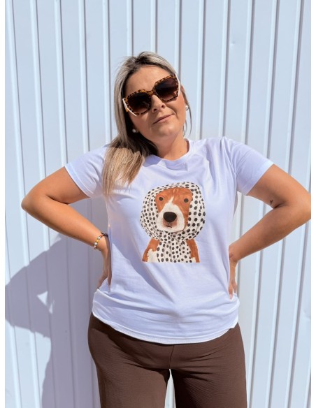Camiseta Perro Pañuelo