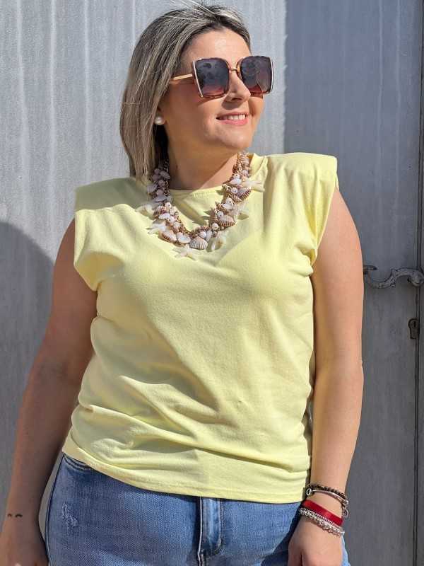 Camiseta Hombreras Básica