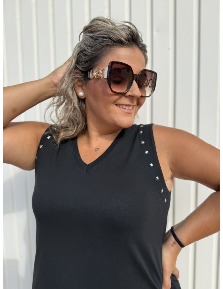 Vestido Estrella Negro