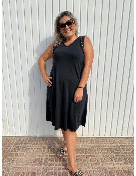 Vestido Estrella Negro