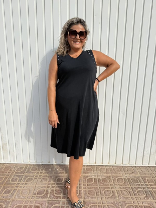 Vestido Estrella Negro