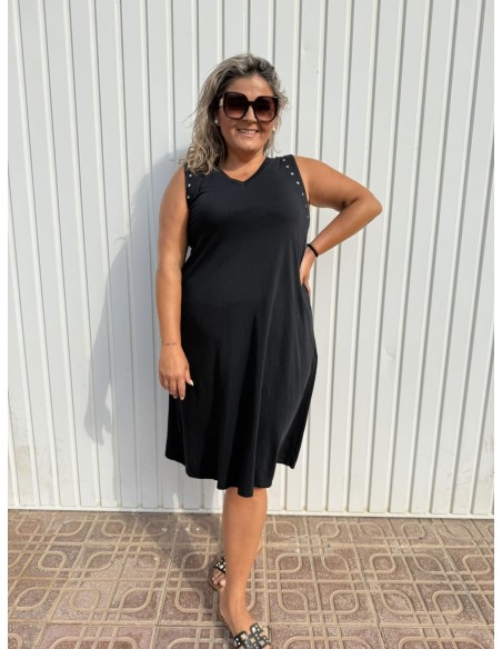 Vestido Estrella Negro