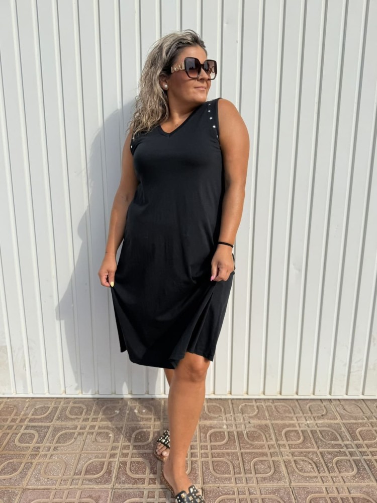 Vestido Estrella Negro