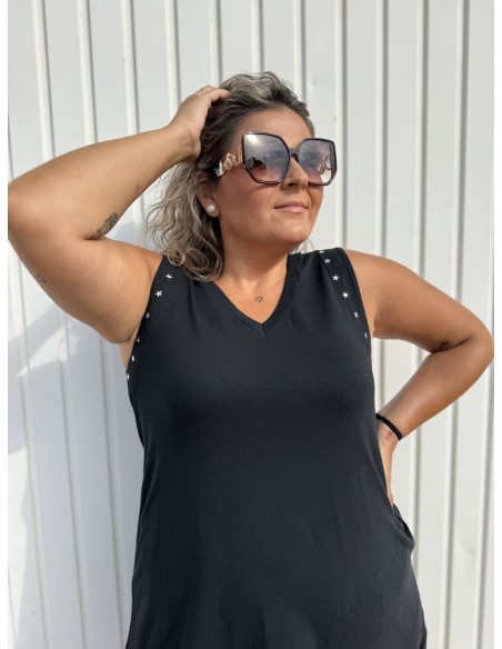 Vestido Estrella Negro