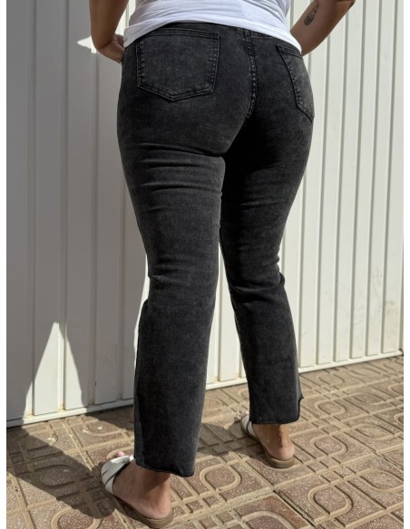 Pantalón Flared Desgastado