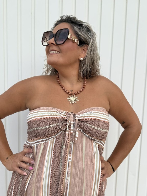 Vestido Luya Camel 2