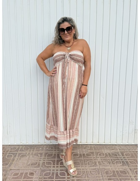 Vestido Luya Camel