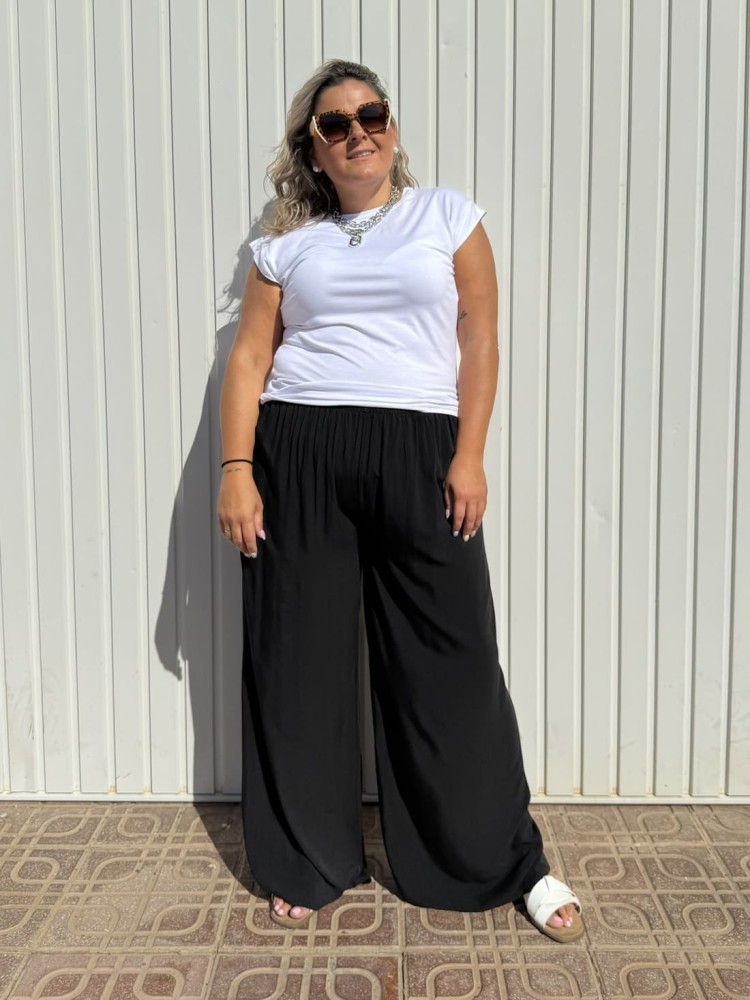 Pantalón Palazzo Nuevo Negro
