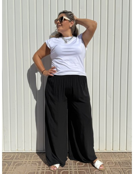 Pantalón Palazzo Nuevo Negro