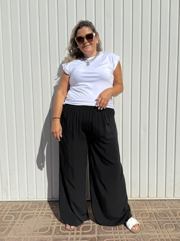 Pantalón Palazzo Nuevo Negro