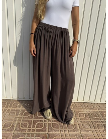 Pantalón Palazzo Nuevo Choco