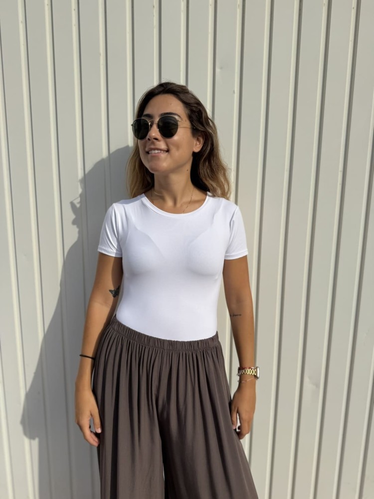 Pantalón Palazzo Nuevo Choco