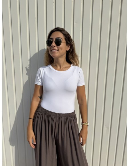 Pantalón Palazzo Nuevo Choco