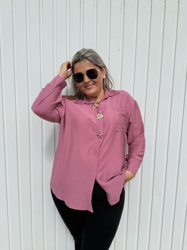 Camisa Broches Rosa 2