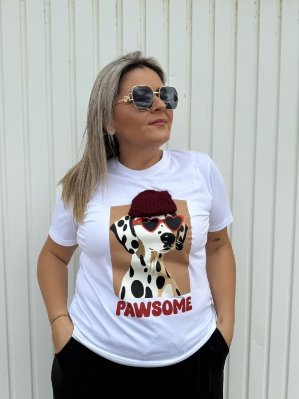 Camiseta Pawsome