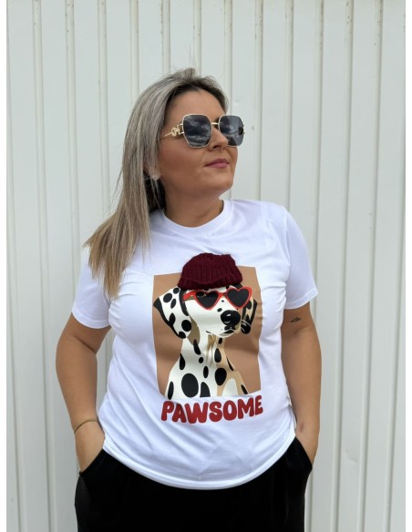 Camiseta Pawsome