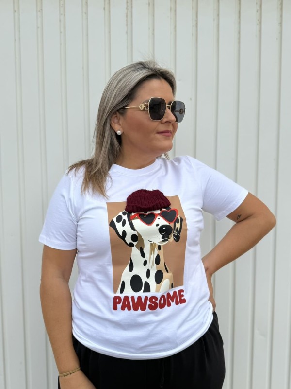 Camiseta Pawsome 2