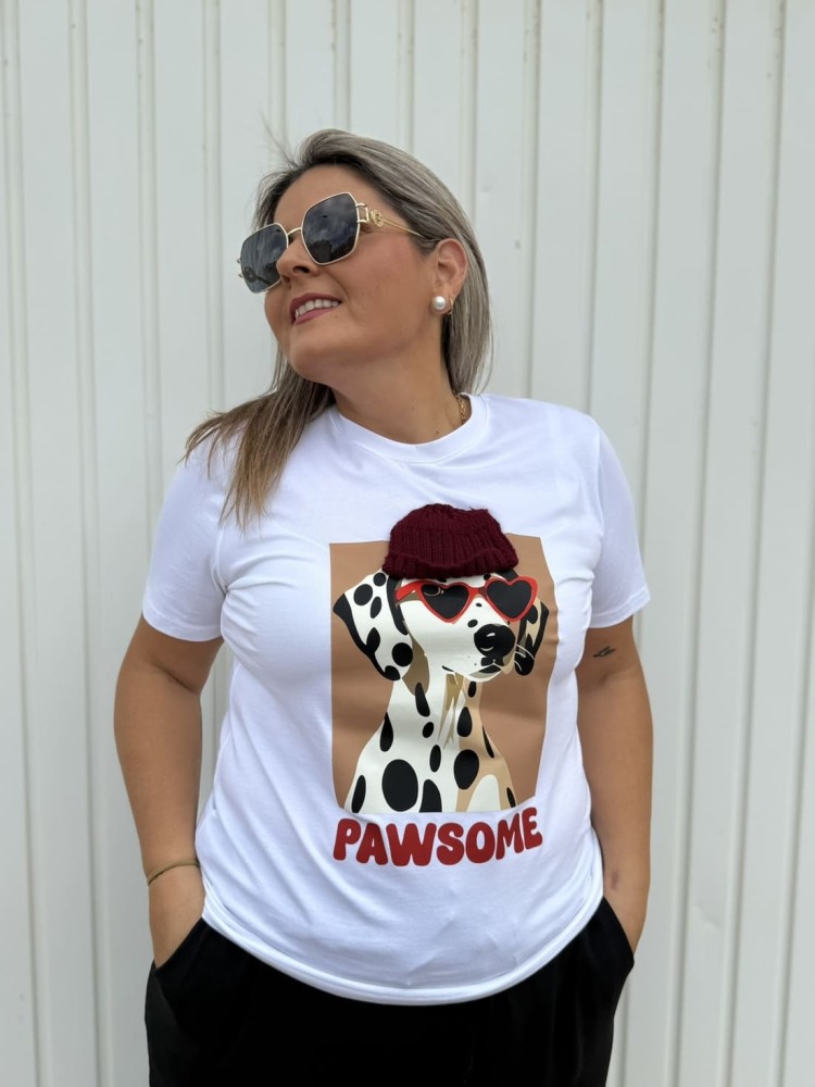 Camiseta Pawsome