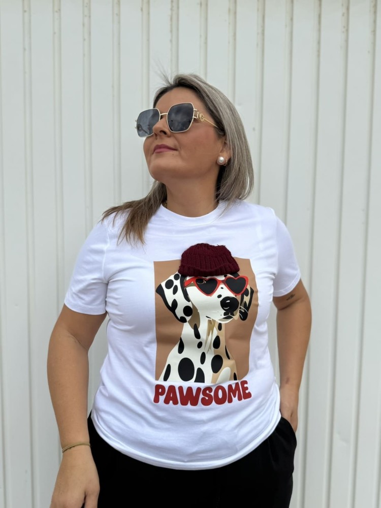 Camiseta Pawsome
