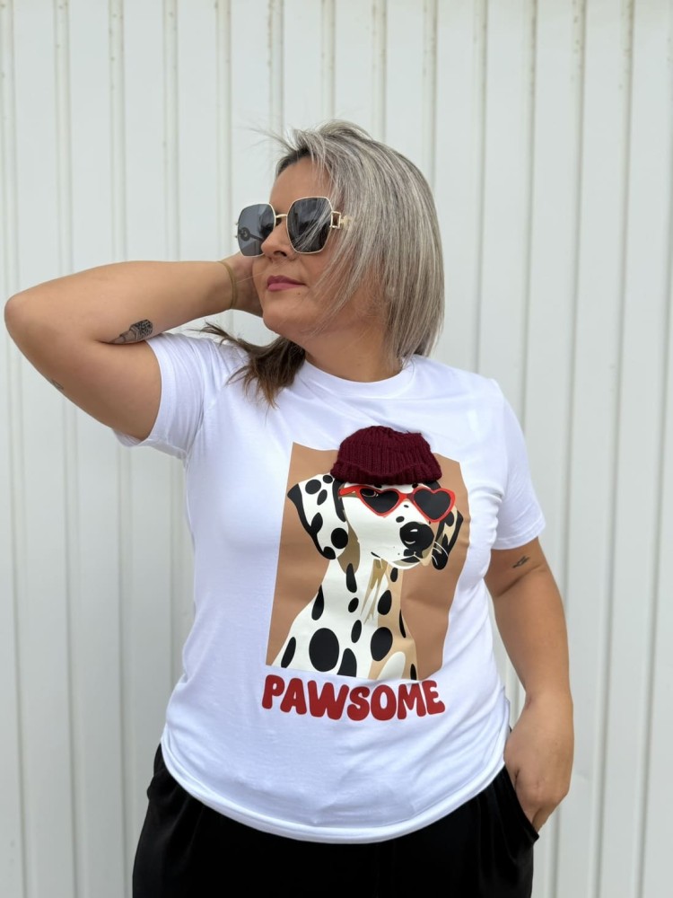 Camiseta Pawsome
