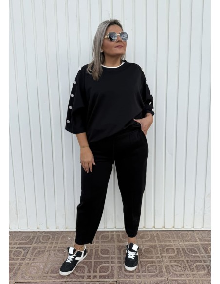 Conjunto Botones Negro