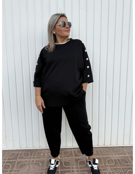 Conjunto Botones Negro