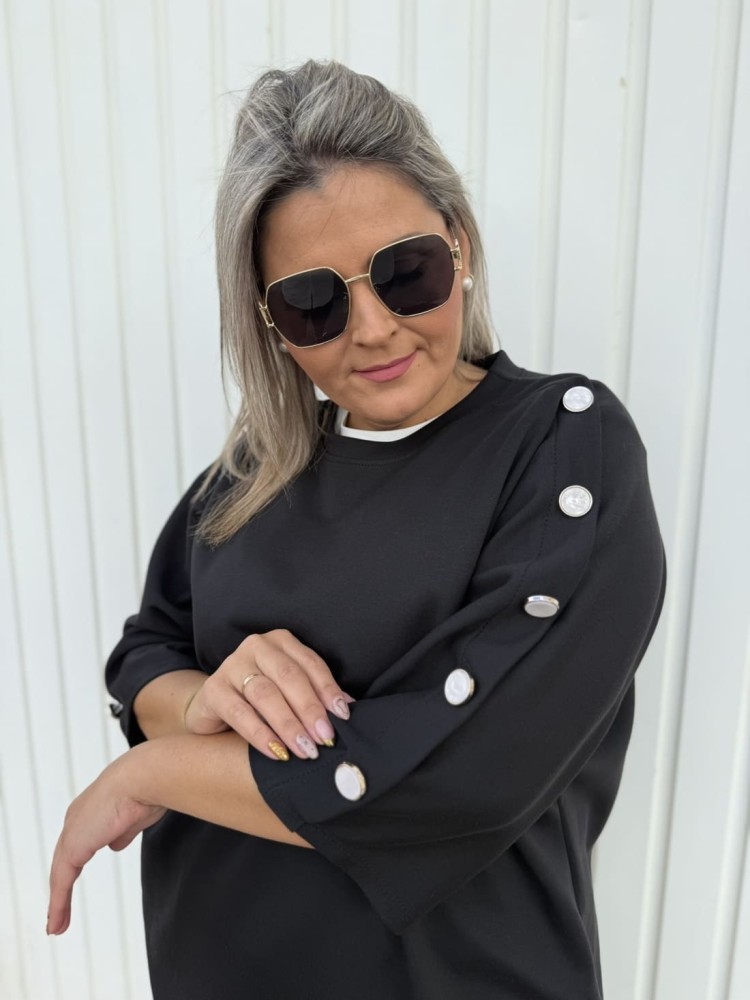 Conjunto Botones Negro