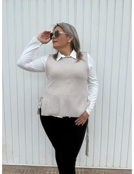 Camisa Boteli Elástica