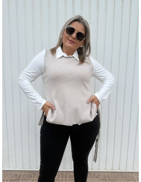 Camisa Boteli Elástica