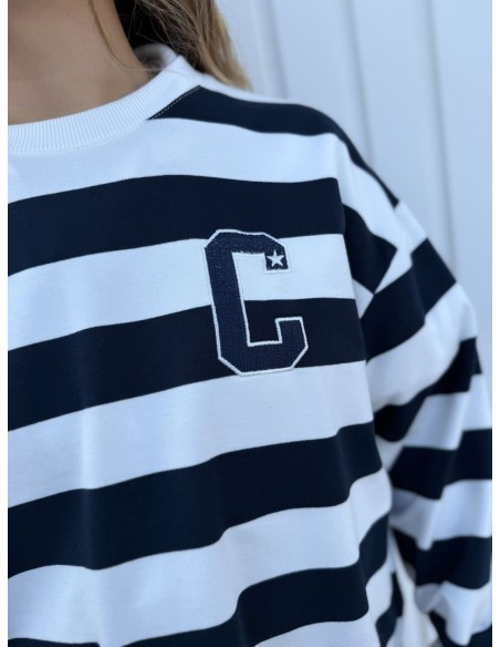 Sudadera Rayas C