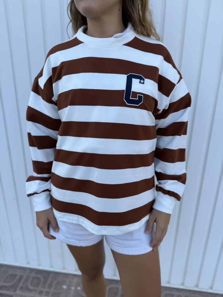 Sudadera Rayas C