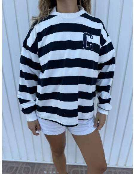 Sudadera Rayas C