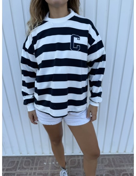 Sudadera Rayas C