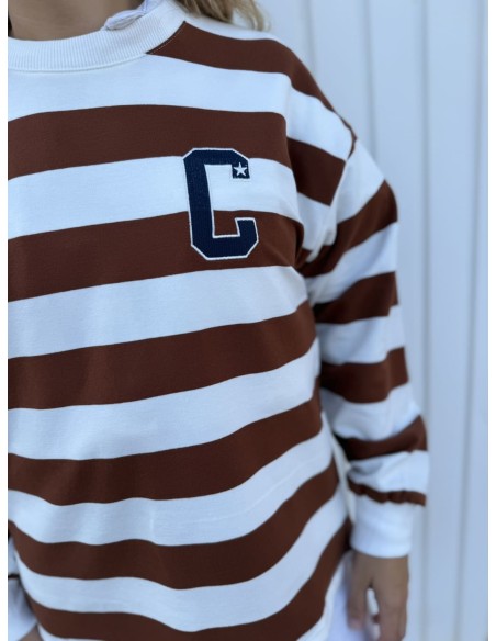 Sudadera Rayas C