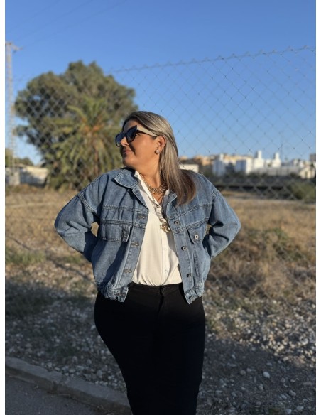 Chaqueta Vaquera Oversize
