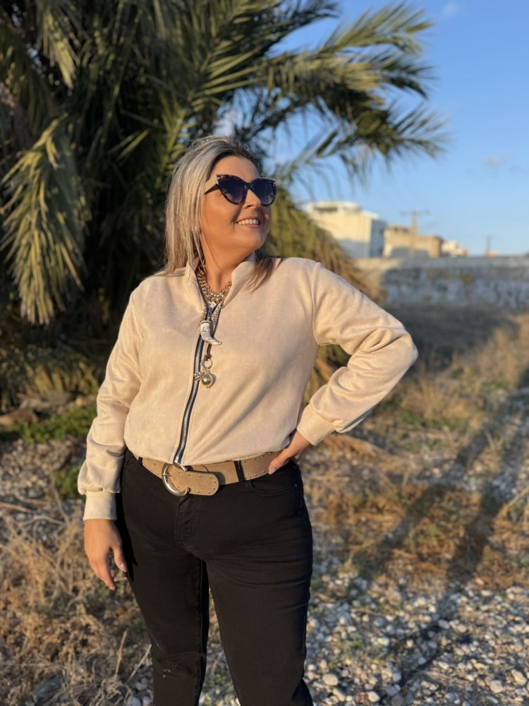 Bomber Antelina Beige