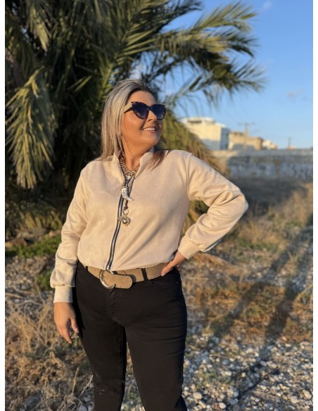 Bomber Antelina Beige