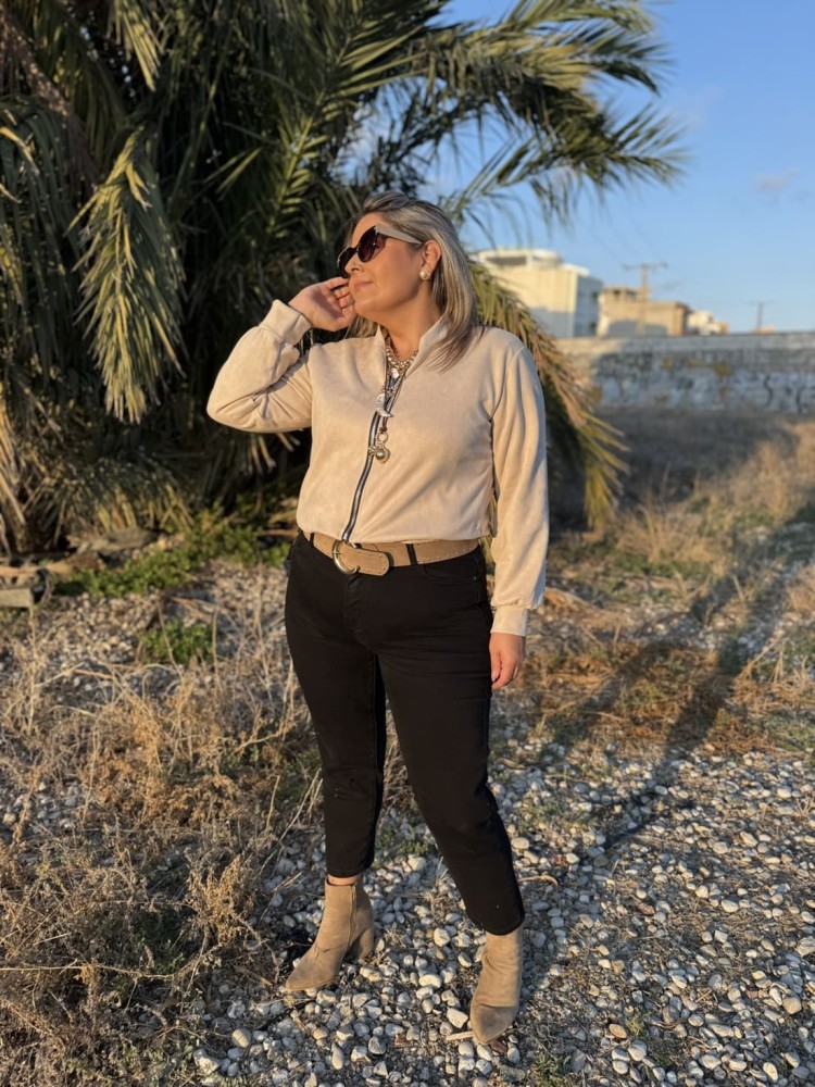 Bomber Antelina Beige