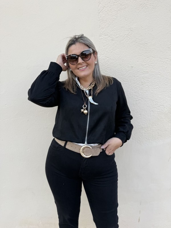 Bomber Antelina Negro