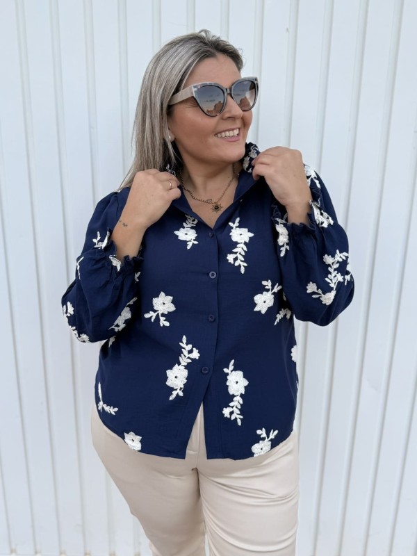 Camisa Bordada Sheila