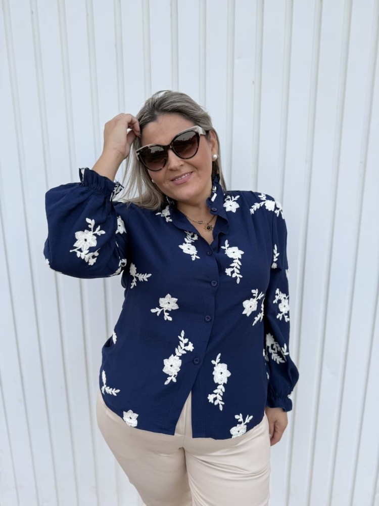 Camisa Bordada Sheila