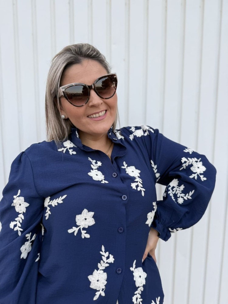 Camisa Bordada Sheila