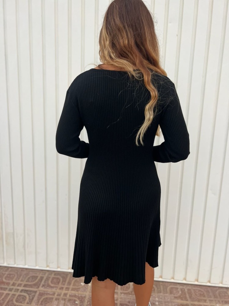 Vestido Básico Canalé