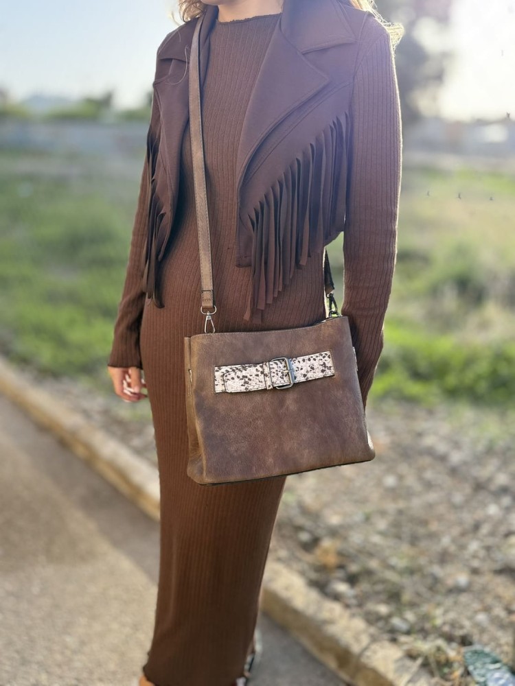 Bolso Cinturón Serpiente