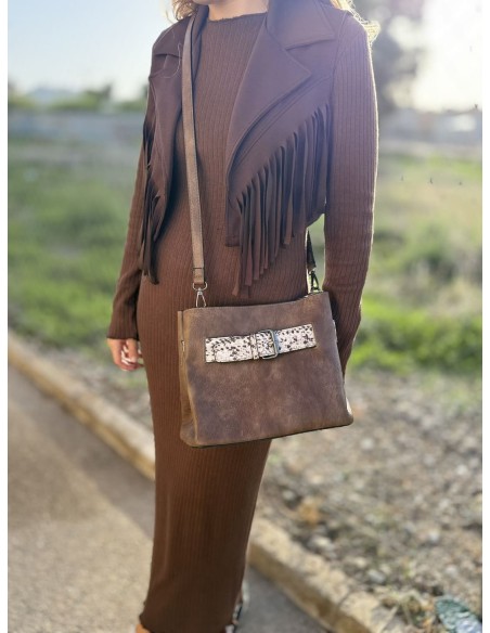 Bolso Cinturón Serpiente