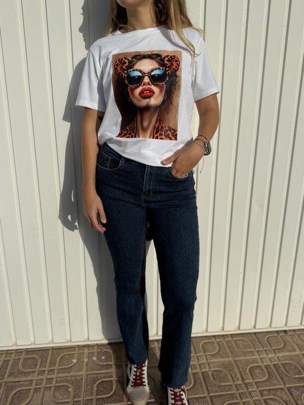 Pantalón Flared Deni 2