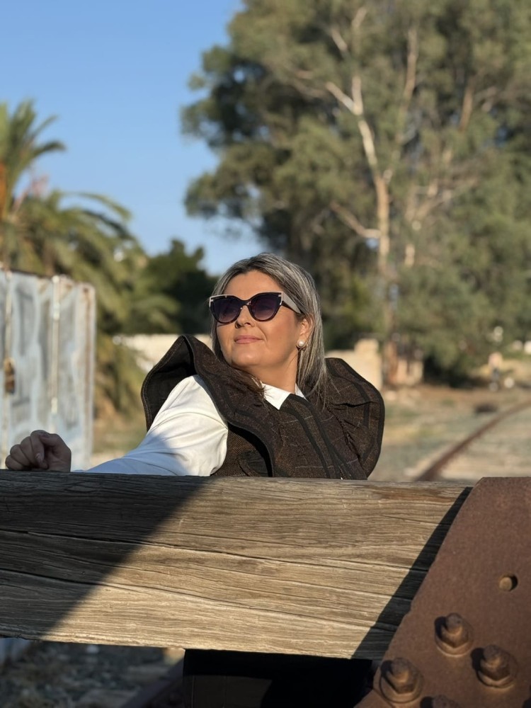 Chaleco Cuadros Volante