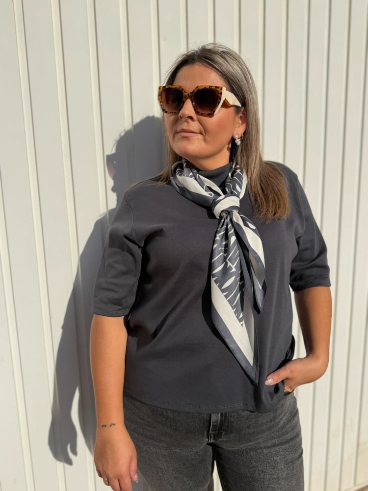 Camiseta Oversize Gris